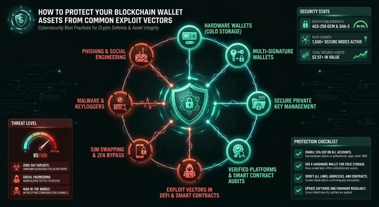 How to Protect Your Blockchain Wallet Assets from Common Exploit Vectors