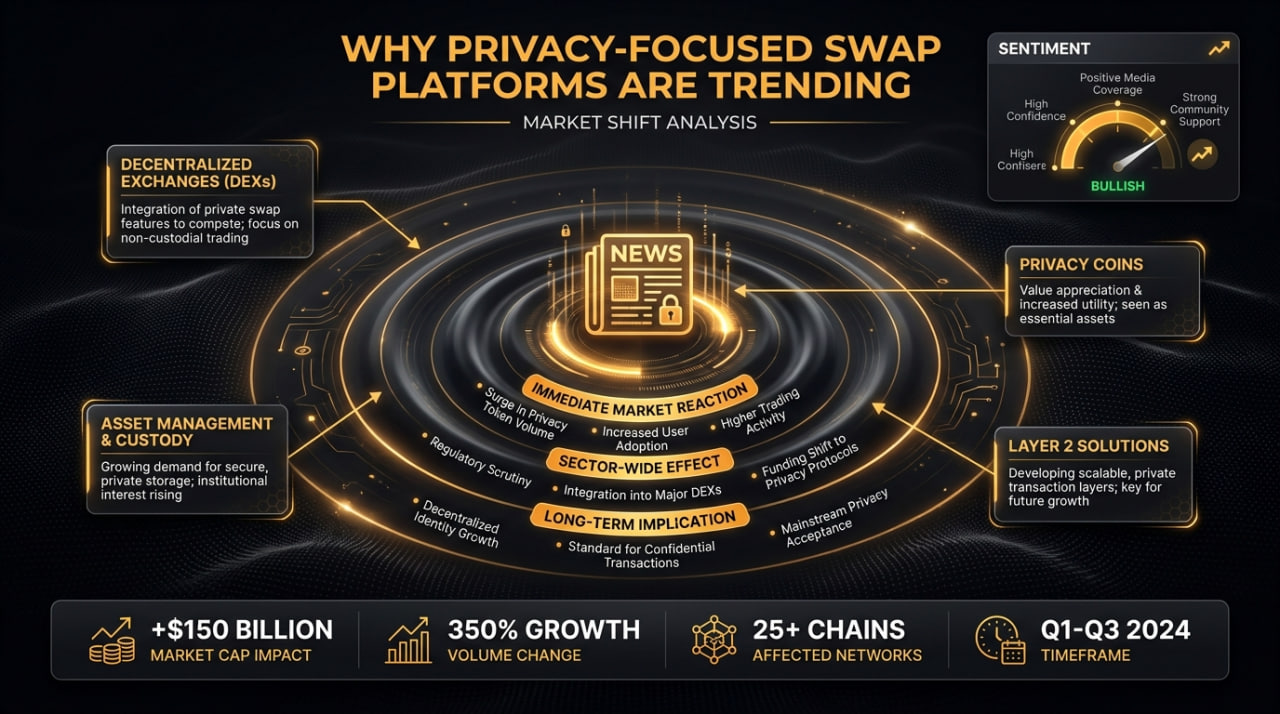 Crypto Market News: Why Privacy-Focused Swap Platforms Are Trending