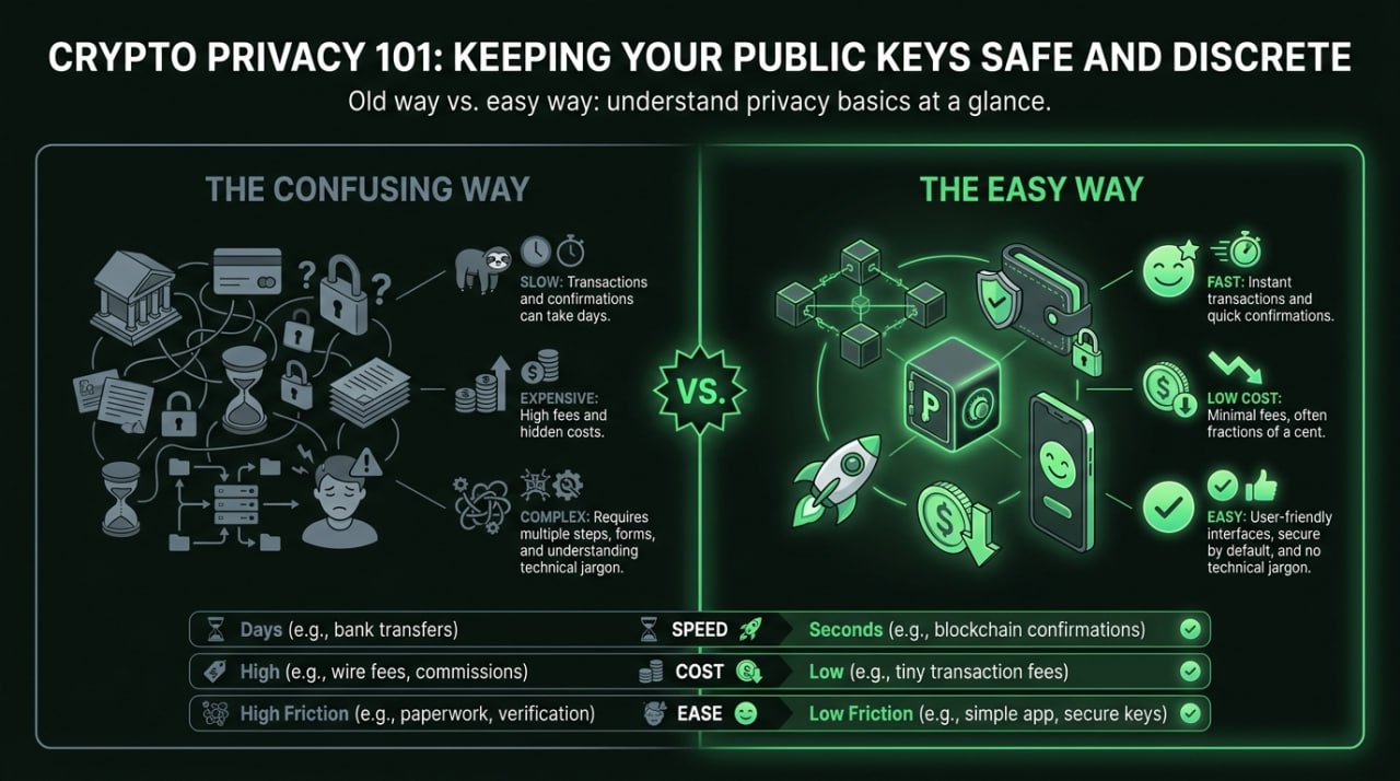 Crypto Privacy 101: Keeping Your Public Keys Safe and Discrete