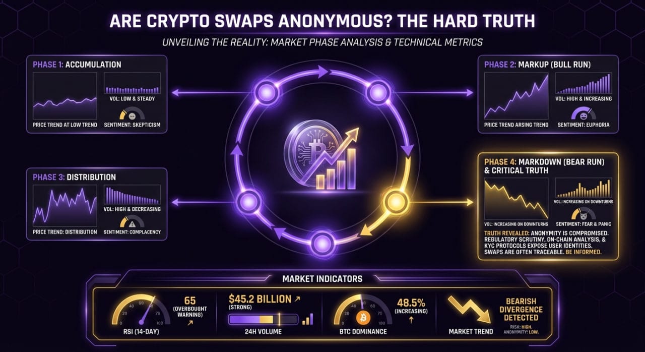 Are Crypto Swaps Anonymous? The Hard Truth