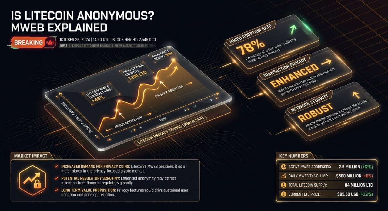 Is Litecoin Anonymous? MWEB Explained