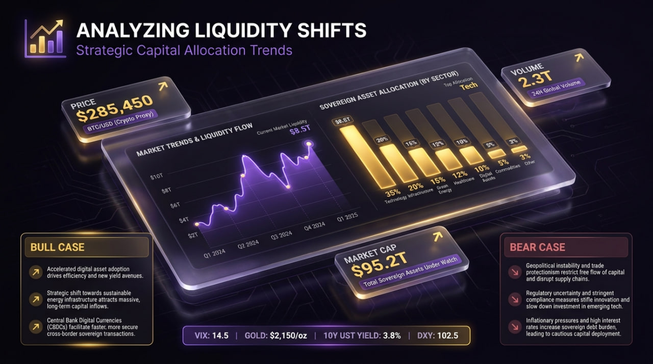 Analyzing Liquidity Shifts: Where is Sovereign Capital Moving Next
